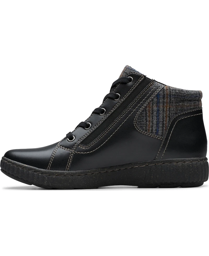Clarks Women's Collection Caroline Spice Side Zip Booties