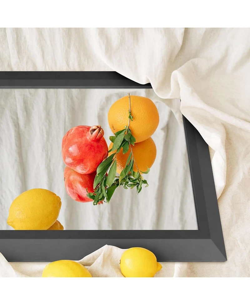 Amorho Bathroom Mirror, 55" x 32" Inch Thick Metal Framed Wall Mirrors for Over Sink, Bedroom, Living Room, Entryway