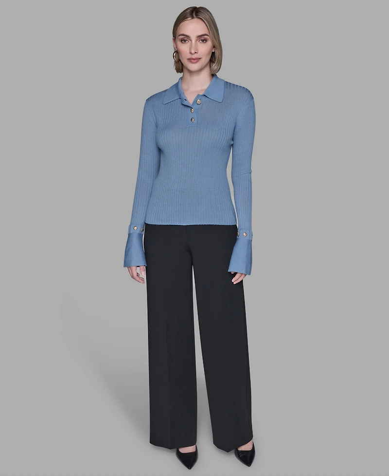 Karl Lagerfeld Paris Women's Long Sleeves Sweater