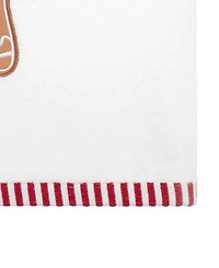Avanti Gingerbread Man Cotton Bath Towel Set, 52" x 27"