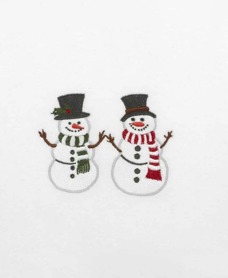Avanti Winter Snowman Cotton 2-Pc. Bath Towel Set, 50" x 27"