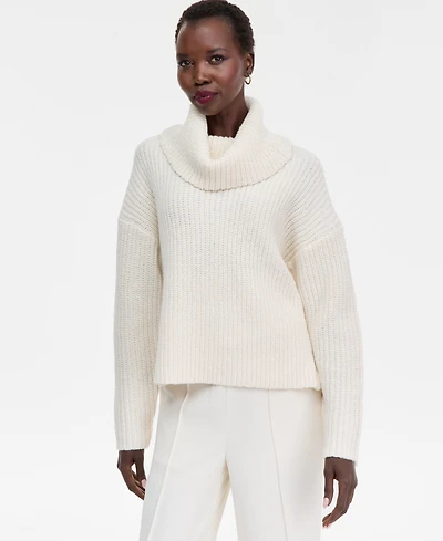 I.n.c. International Concepts Women's Chunky Turtleneck Sweater, Macy's Exclusive