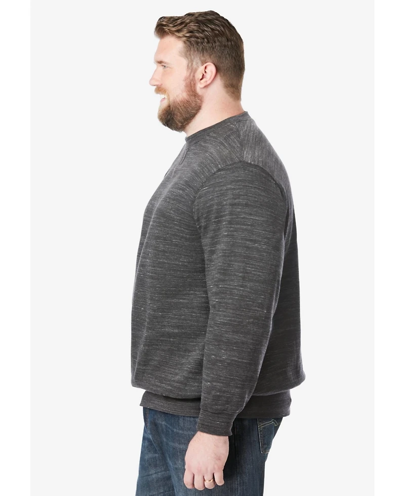 KingSize Big & Tall Fleece Crewneck Sweatshirt