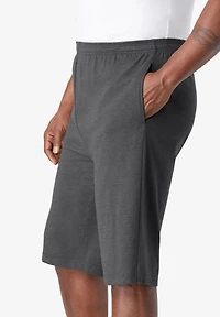KingSize Big & Tall Lightweight Extra Long Shorts 3-Pack