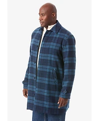 KingSize Big & Tall Wool Dress Coat