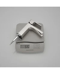 Waterfall Single Handle Hole Low-Arc Modern Bathroom Faucet Drip-Free Vanity Sink