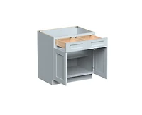 Casainc W33"x D24"x H34.5" Kitchen Base Cabinet