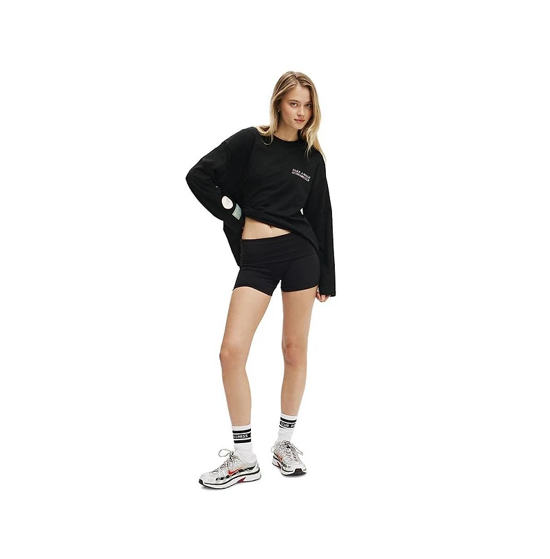 Cotton On Women's Active Long Sleeve Graphic Crew
