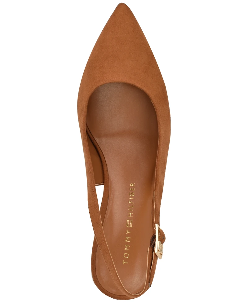 Tommy Hilfiger Women's Azalee High Block Heel Slingback Pumps