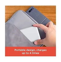 RadioShack Portable Battery Powerbank Charger 20,000 mAh 74 Wh Usb A and Usb C 20W With Led Display White 2309274