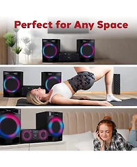Pyle 3-Piece Mini Hi-Fi Bluetooth Stereo System