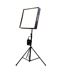 amaran F22c 2x2' 200W Rgbww Flexible Led Mat Fixture, Gold-Mount with Light Stand