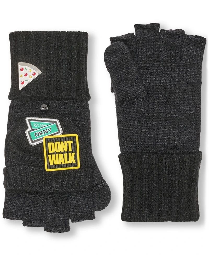 Dkny Women's Nyc Flip Top Gloves