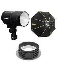 Profoto B10X Off Camera Flash Head Bundle with 36" Octa NewGen Softbox for Bowens with SterlingFibre, 144mm ParaSnap Quick Softbox Speedring for