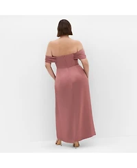 City Chic Women's Plus Forbidden Love Maxi Dress