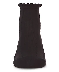 Memoi Little Girls Rope Stitch Anklet Socks