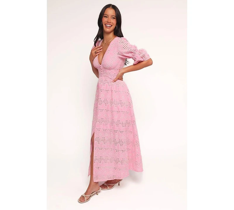 Petal and Pup Women's Tani Midi Dress - Pink