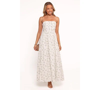 Petal and Pup Women's Kayt Strapless Dress - Floral