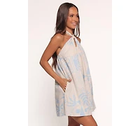 Petal and Pup Women's Elira Mini Dress - Blue Soleil