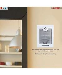 5 Core Outdoor Speakers Stereo In Wall 500W Peak Passive Home Audio System - Window