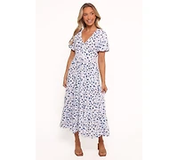 Petal and Pup Women's Roberts Maxi Dress - Blue Ditsy Floral