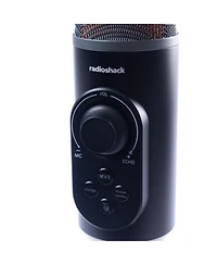 RadioShack Usb Tabletop Gaming Microphone With Lights Perfect For Streaming and Content Creation 2607102