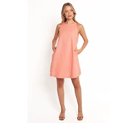Petal and Pup Women's Priyanka Mini Dress - Peach