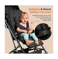 Jovial Kids Portable Folding Stroller – Lightweight Compact Travel Stroller with Easy Fold Design