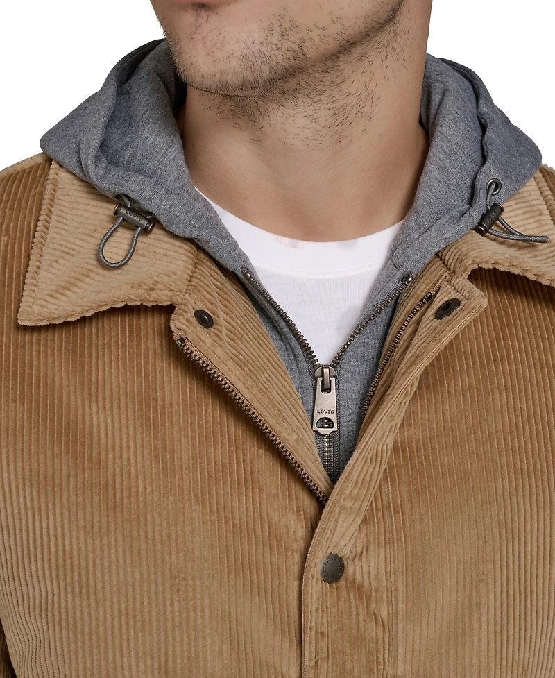 Levi's Men's Corduroy Coaches Jacket