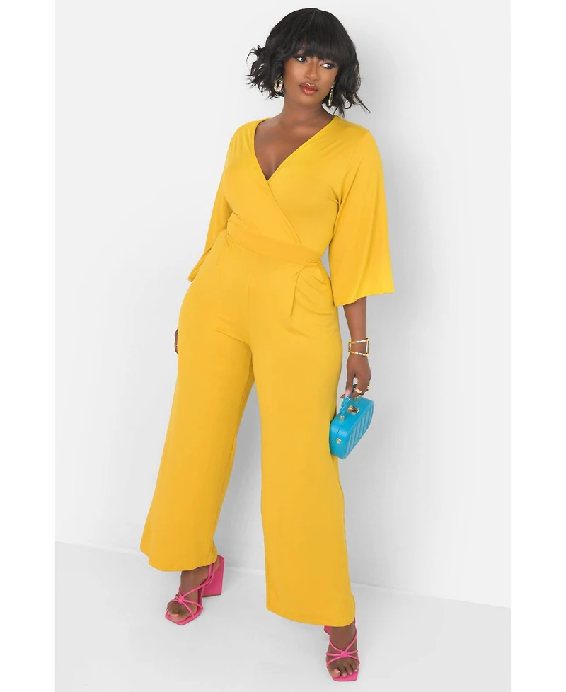 Rebdolls Women's Wide Leg Jumpsuit