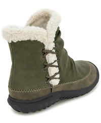 Jbu Women's Briar Cozy Casual Platform Booties