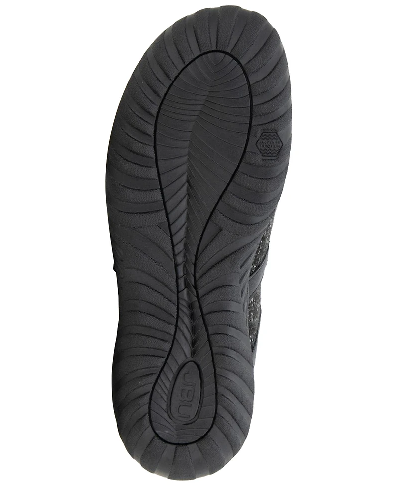 Jbu Women's Nina Slip On Mary-Jane Flats