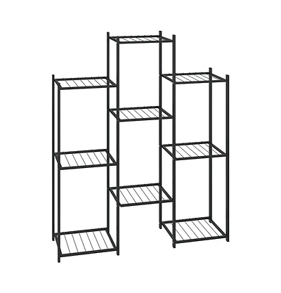 Flower Stand Black Powder-coated iron Tall Durable Flower Stand