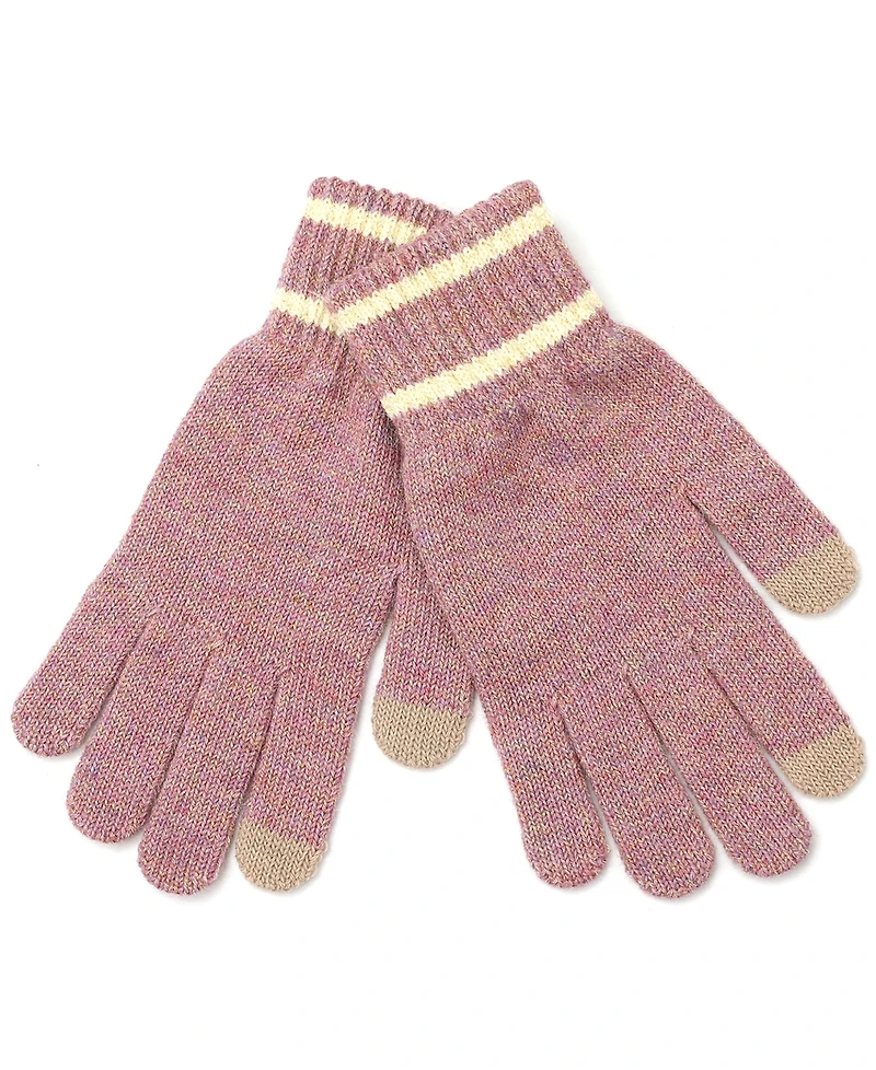 Hunter Metallic Rib Logo Cuff Beanie and Gloves Boxed Gift Set
