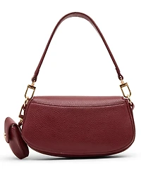 Anne Klein Three Straps Small Saddle Bag
