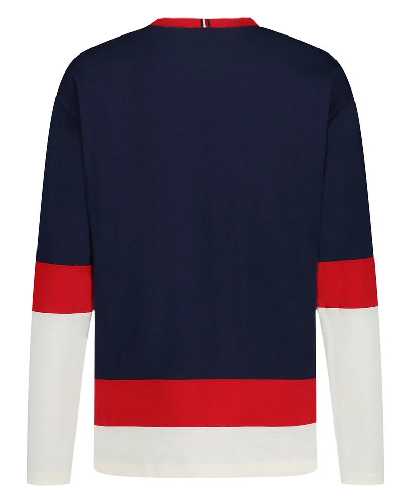 Tommy Hilfiger Boys 2T-7 V-Neck Team Jersey T-shirts