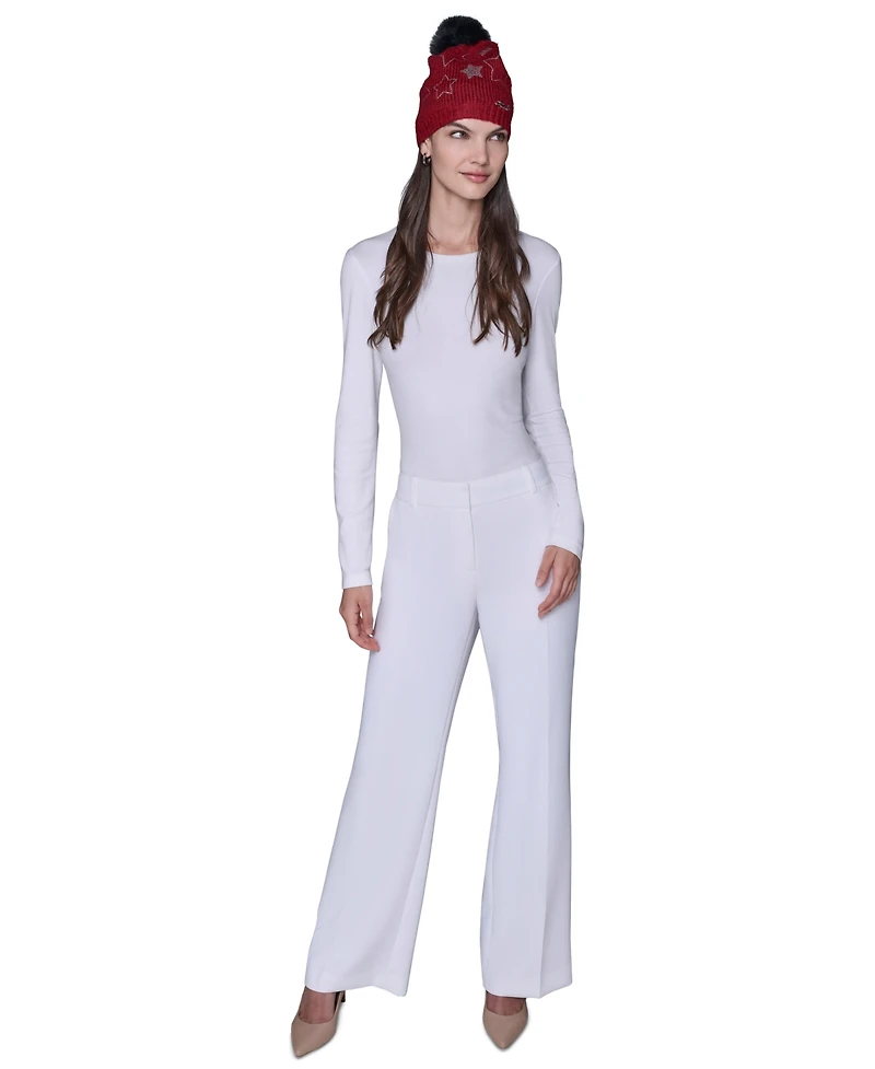 Karl Lagerfeld Paris Women's 2-Piece L'Amour Muffler And Star Power Beanie Gift Set