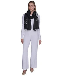 Karl Lagerfeld Paris Women's Love Karl Blanket Scarf