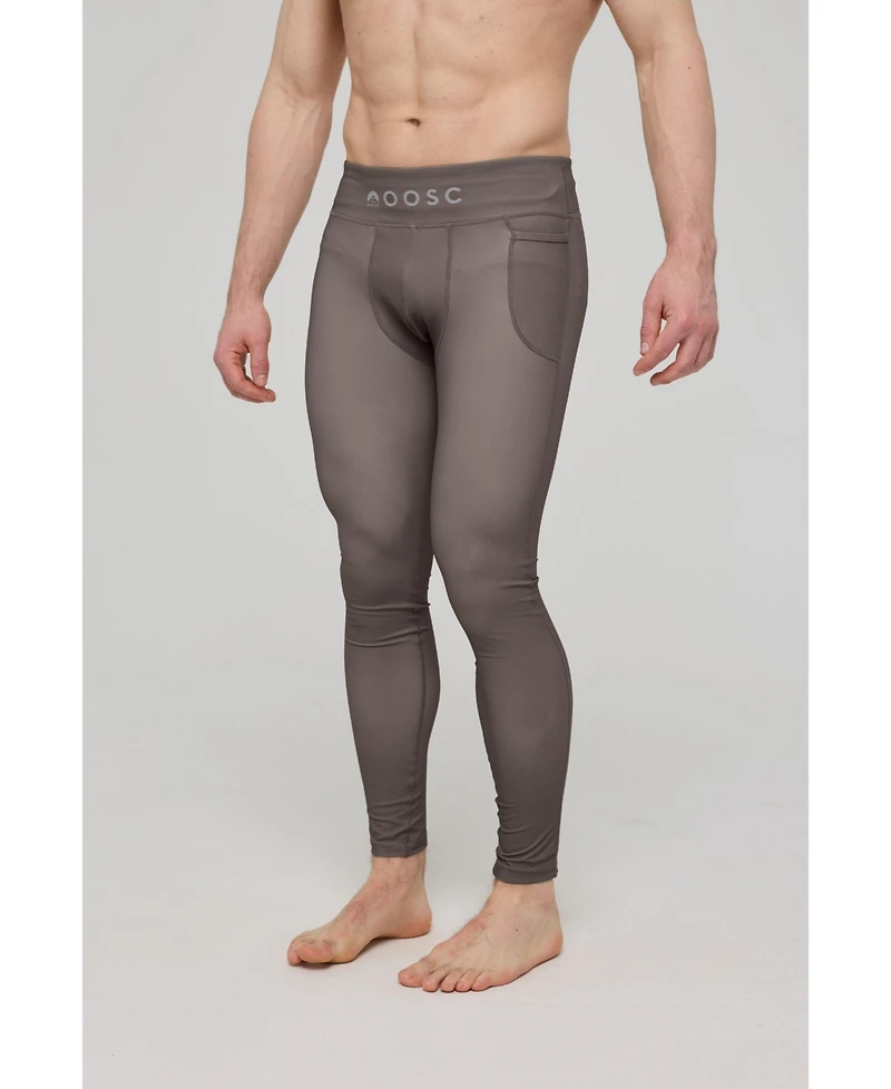 Oosc Men's Elite Activewear Leggings - Khaki