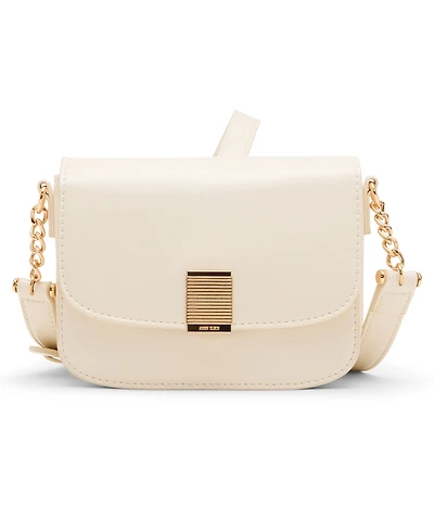 Anne Klein Patent Flap Mini Crossbody Bag
