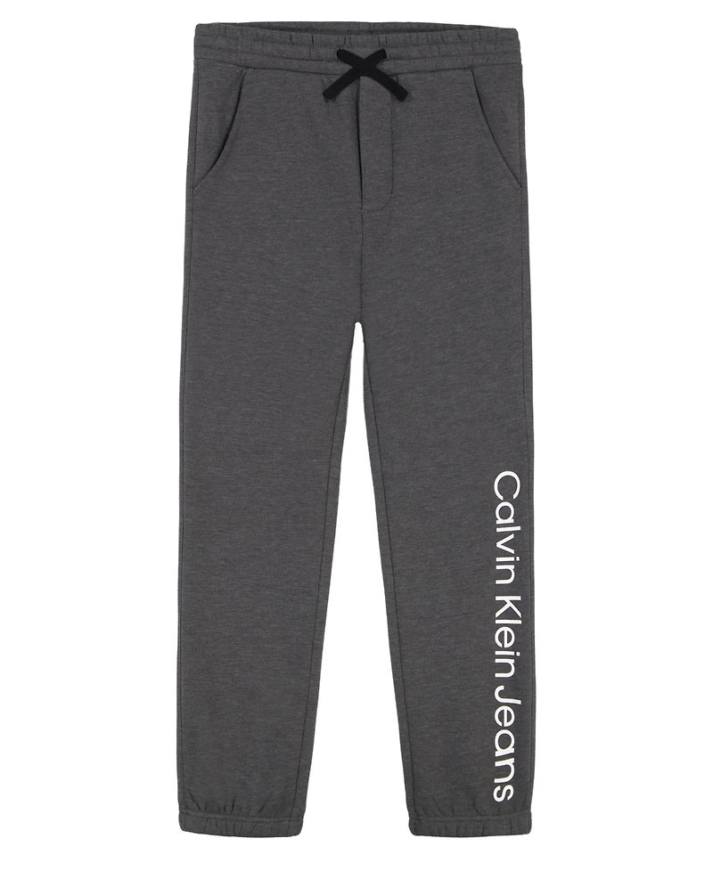Calvin Klein Big Boys 8-20 Ribbed Cuffs Jogger Pants