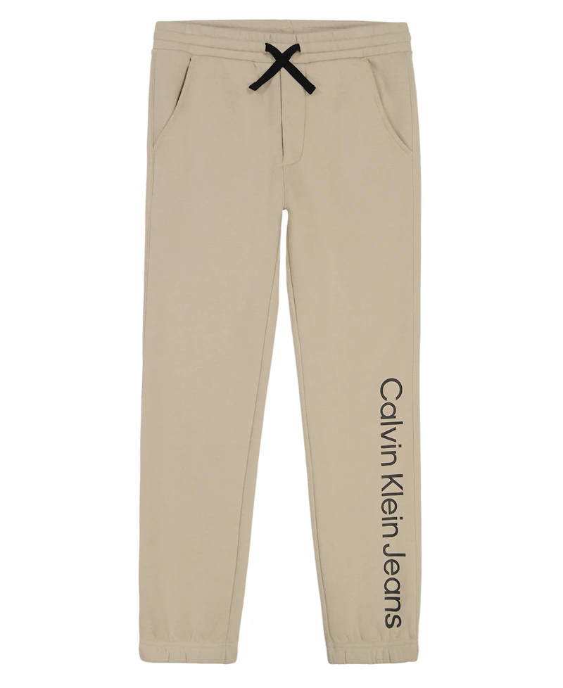 Calvin Klein Boys 8-20 Ribbed Cuffs Jogger Pants