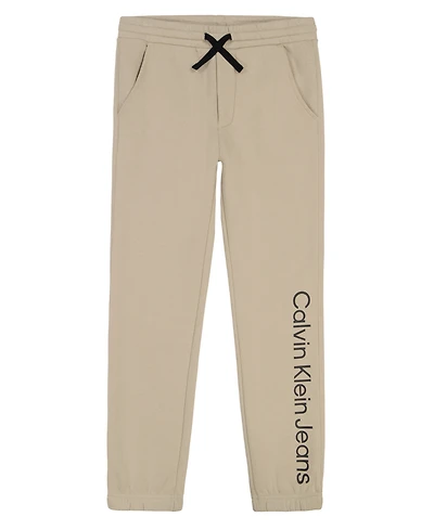 Calvin Klein Boys 8-20 Ribbed Cuffs Jogger Pants