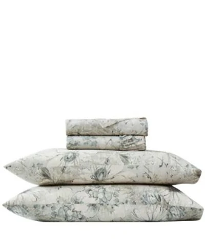 Southshore Fine Linens Skye Floral Extra Deep Pocket 300 Thread Count 4 Pc. Sheet Sets