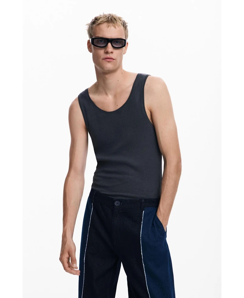 Desigual Men's Combined denim trousers
