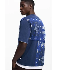 Desigual Men's T-shirt with sun patches