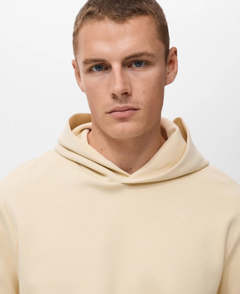 Mango Men's Regular-Fit Hoodie
