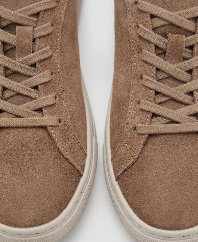 Mango Men's Suede Trainer Shoes