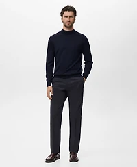 Mango Men's Wool Turtleneck Sweater