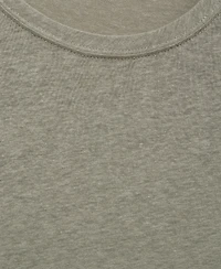 Mango Men's Linen Slim-Fit T-Shirt